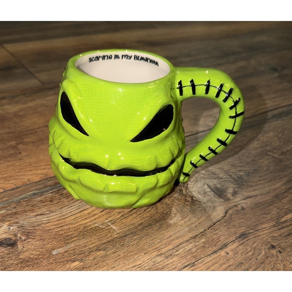 Green Oogie Boogie Nightmare Before Christmas Mug Disney